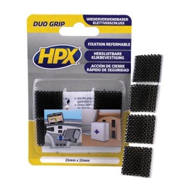 Duo Grip Pads Μαύρo 25mm X 25mm HPX (100000122)