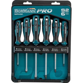 Σετ Κατσαβίδια 6τμχ BHT1666 BORMANN Pro (036616)