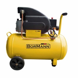 Μονοφασικό Κομπρεσέρ Αέρος BAT5012  με Ισχύ 2hp 50lt Bormann (042396)