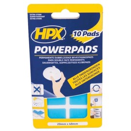 Επανατοποθετούμενη Ταινία Power Pads 29mmx41mm Διάφανα (204000122)