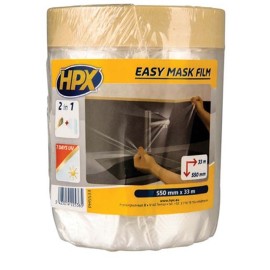 Easy Mask film/Διάφανη Μεμβράνη με Χαρτοταινία 2700mmx16m HPX (270016122)