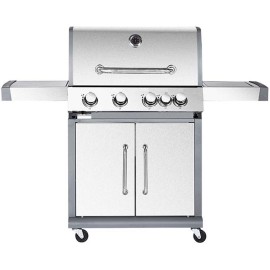 Ψησταριά Υγραερίου Prime 4+1 Εστιών Luxury Type BBQ5050 Bormann Elite (033240)