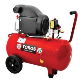 Αεροσυμπιεστής Μονομπλόκ Λαδιού 2Hp TOROS EM50/2 (40140)