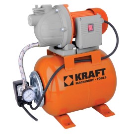 Πιεστικό Συγκρότημα με Δοχείο & Αντλία 800W KRAFT (43502)