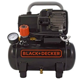 Αεροσυμπιεστής Μονομπλόκ Χωρίς Λάδι 6Lt 1.5Hp Black & Decker (BD195/6-NK)