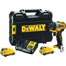 Κόμπακτ Κατσαβίδι 12V /10,8V Μπαταρίας 2 x 2.0Ah 12V Dewalt (DCF601D2)