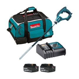 Δονητής Σκυροδέματος Μπαταρίας 2x18V 5Ah 800mm Makita (DVR350RTE)