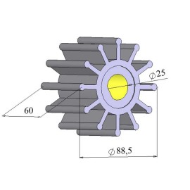 Ιμπέλερ 1 1/4" KD Garoni