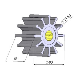 Ιμπέλερ 1 1/2" ΚΠ Garoni