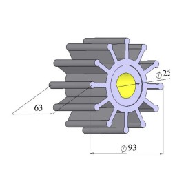 Ιμπέλερ 1 1/2" KD Garoni