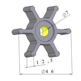 Ιμπέλερ 1/4" HS-7 Garoni