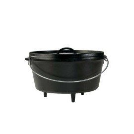 Μαντεμένιο Dutch Oven για Camping 7.57Lt Lodge (L12DCO3)