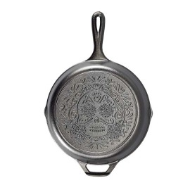 Μαντεμένιο Τηγάνι Sugar Skull Skillet 26.04εκ Lodge (L8SKULL)