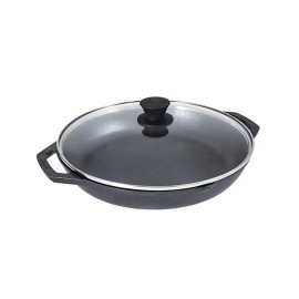 Μαντεμένιο Καθημερινό Τηγάνι με Καπάκι Chef Collection 3Lt 30.5 εκ. Lodge (LC12EP)