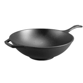 Μαντεμένιο Wok Chef Collection 31.75εκ Lodge (LC12W)