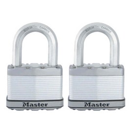 Σετ 2 Λουκέτα EXCELL Υψίστης Ασφαλείας 50mm MASTERLOCK (M50200112)