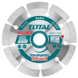 Διαμαντόδισκος Universal 125mm 1τμχ 125x22.2mm Total (tac2111253)