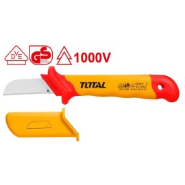 Μαχαίρι Απογύμνωσης Καλωδίων Ίσιο 180mm 1000V VDE Total (THICK1801)