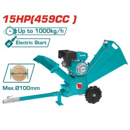  Θρυμματιστής Ξύλου Βενζίνης 459cc / 15HP / 100mm με Μίζα Total (TWCS3102)